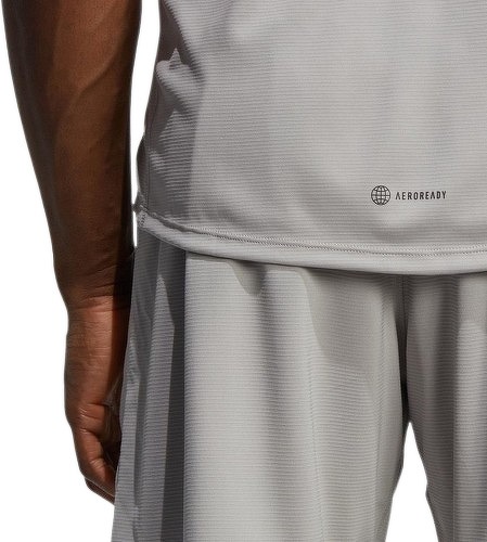 adidas Performance-T-shirt imprimé d'entraînement en PU-4
