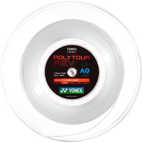 YONEX-Bobine Yonex Poly Tour Rev Blanc 200m-image-1