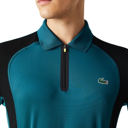 LACOSTE-Polo Lacoste Sport Ultra Dry Danube Noir-2