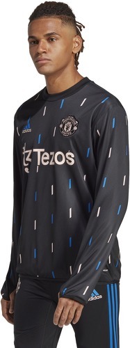 adidas Performance-Haut d'échauffement chaud Manchester United-2