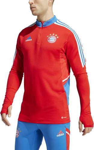 adidas-ADIDAS BAYERN TRG TOP ROUGE 2023-1