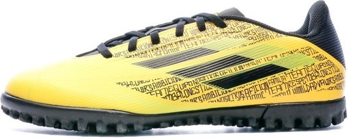 adidas Performance-Chaussures de foot Jaunes Adidas X Speedflow Messi.4 TF-image-1