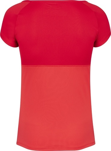 BABOLAT-Tee-shirt Babolat Play Fille Rouge-2