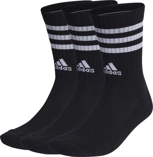 adidas Performance-Chaussettes matelassées 3-Stripes (3 paires)-0