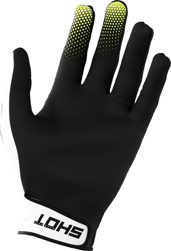 Shot Race Gear-Gants Shot Rogue Revolt 2.0 Enfant Noir/Blanc-1