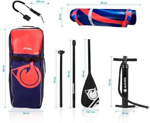 ADRN-Spiral 10'8 32'' 6'' (325X81X15Cm) - Planche de stand up-paddle-3