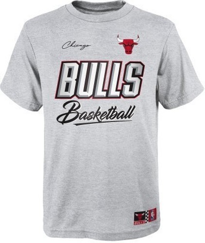 Outerstuff T Shirt Nba Chicago Bulls Court Vs Track Gris Pour Junior Colizey