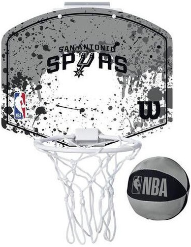 WILSON-Mini panier de Basketball Wilson NBA des Spurs de San Antonio-image-1