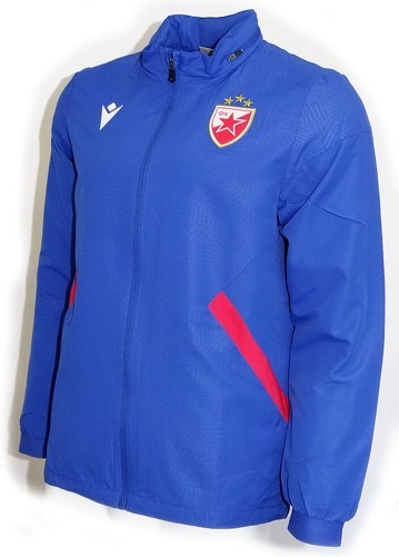 MACRON-Veste imperméable Training Étoile rouge de Belgrade Staff 2022/23-2