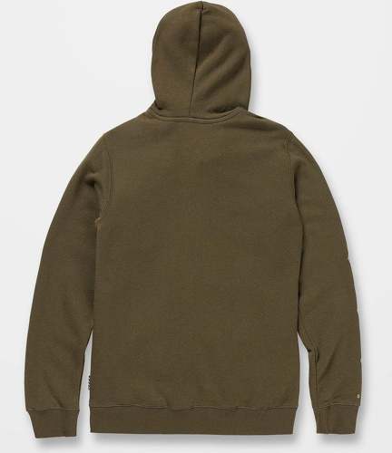 VOLCOM-Sweat à capuche zippé Iconic Stone - MILITARY - (Enfant)-1