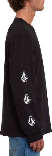 VOLCOM-T-shirt Iconic Stone - BLACK-2
