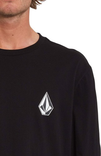VOLCOM-T-shirt Iconic Stone - BLACK-3