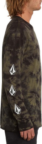 VOLCOM-T-shirt Iconic Stone Dye - MILITARY-2