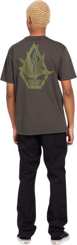 VOLCOM-T-shirt Perennial - RINSED BLACK-4