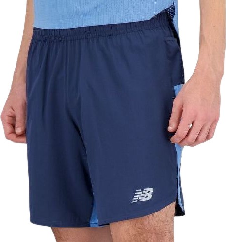 NEW BALANCE-Graphic Impact Run 7 Inch Short-3
