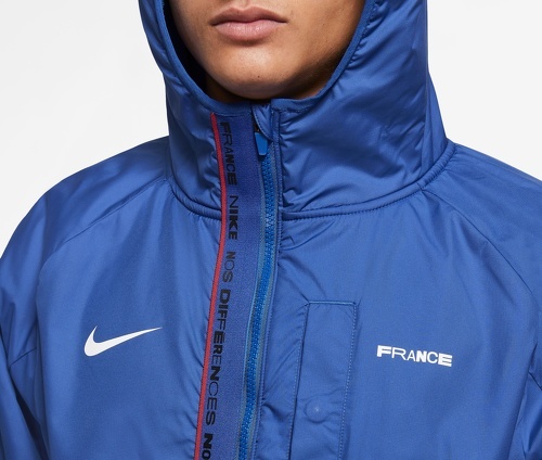 NIKE-Veste à capuche France Winterized AWF Bleu-2