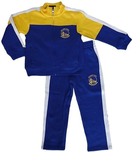 Outerstuff-Survêtement NBA Golden State Warriors Outter Stuff Rebound Bleu pour Enfant-1