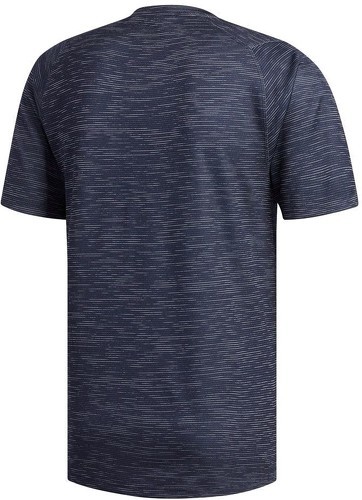 adidas Performance-T-shirt FreeLift Tech Fitted Striped Heathered-1