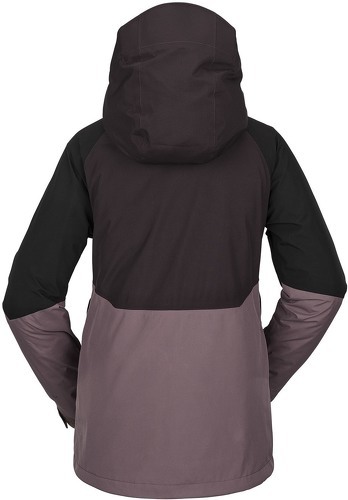 VOLCOM-Veste De Ski/snow Volcom Aris Gore-tex Jacket Black Plum Femme-1