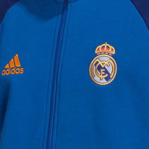 adidas Performance-Veste Real Madrid Tiro 21 Anthem-4