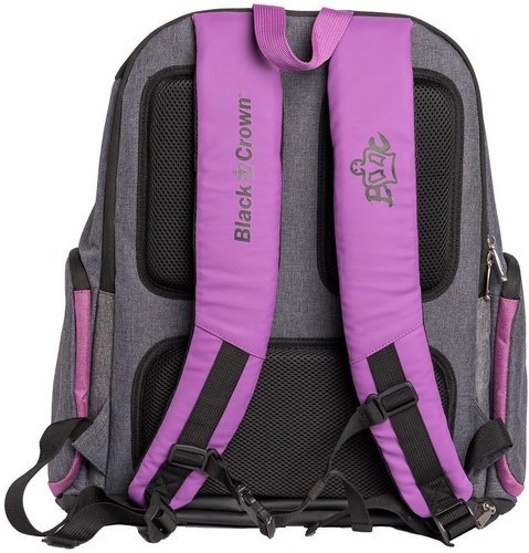 Black crown-SAC A DOS BLACK CROWN PLANET GRIS FONCE-2
