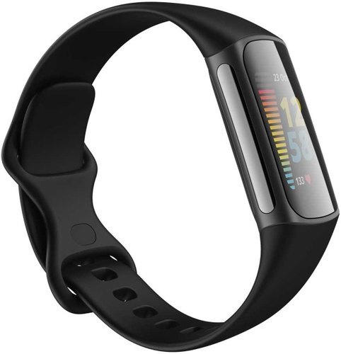 Fitbit-FITBIT Charge 5 - Bracelet d'activité - 6 mois d'abonnement a Premium - Noir-2