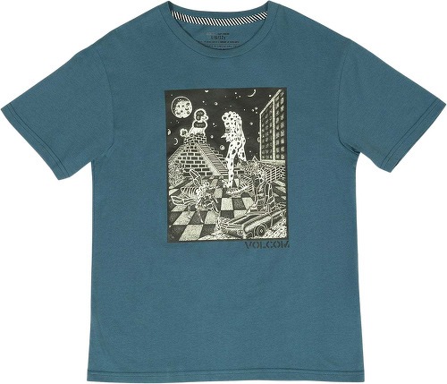 VOLCOM-T-shirt Stone Enchantment - CRUZER BLUE - (ENFANT)-1