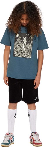 VOLCOM-T-shirt Stone Enchantment - CRUZER BLUE - (ENFANT)-3