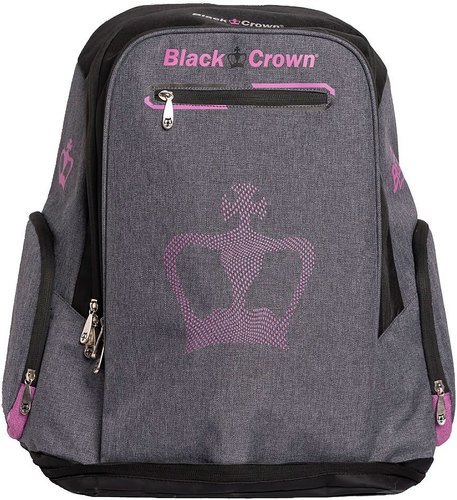 Black crown-SAC A DOS BLACK CROWN PLANET GRIS FONCE-0