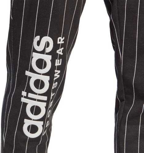 adidas Sportswear-Pantalon en molleton à fines rayures-3