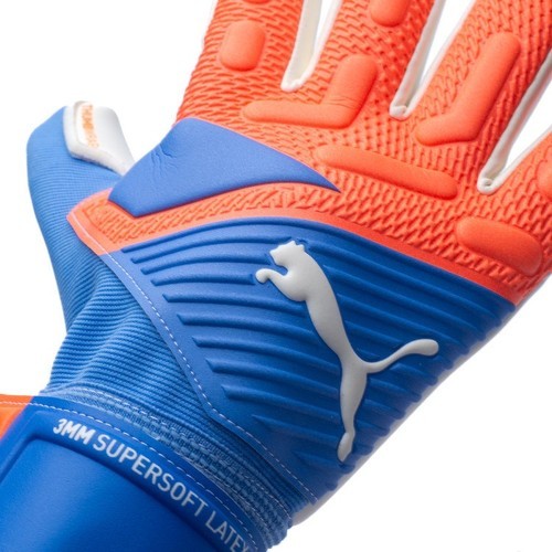 PUMA-Gants de Gardien Puma Future Match Bleu/Orange-3