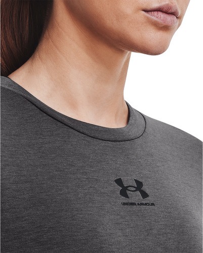 UNDER ARMOUR-Sweatshirt molletonné à col ras du cou femme Under Armour Rival-4