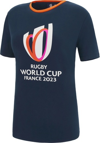 MACRON-T-shirt Coupe du Monde Rugby France 2023 Bleu Femme-0