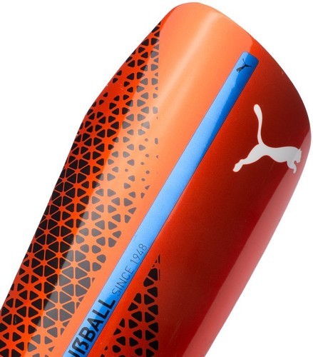 PUMA-Protège-tibias Puma Standalone Orange/Noir-1