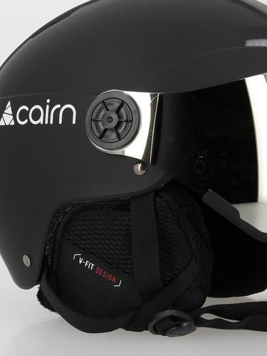 CAIRN-CAIRN Casque de ski Junior ANDROID VISOR - Mat Black-3