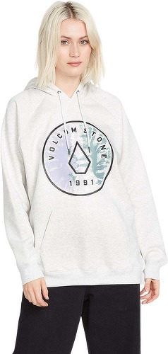 VOLCOM-Sweat à capuche Truly Stoked - LIGHT GREY-0
