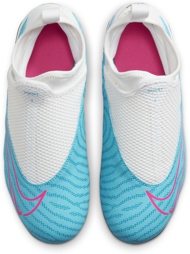 NIKE-Nike Phantom GX Academy DF MG Blanc/Bleu Junior-2