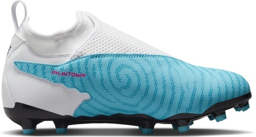 NIKE-Nike Phantom GX Academy DF MG Blanc/Bleu Junior-3