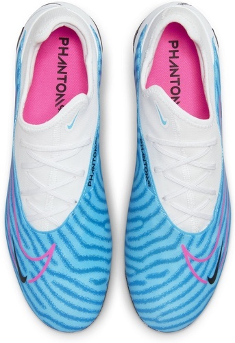 NIKE-Nike Phantom GX Pro FG Blanc/Bleu-2