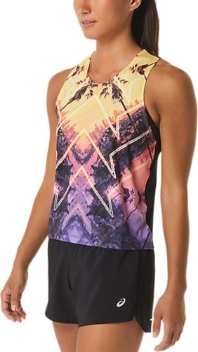 ASICS-Asics Marathon Tank Light Orange Orange Pop Amethyst-2