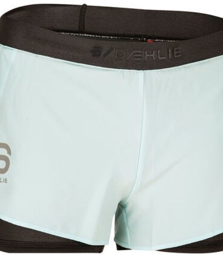 DAEHLIE-Daehlie short oxygen 2 en 1 iced aqua   short running femme-2