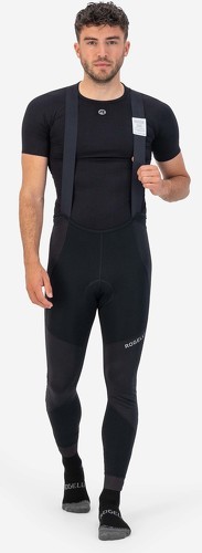 Rogelli-Cuissard Long Velo Avec Bretelless Avec Peau Artico - Homme - Noir-3