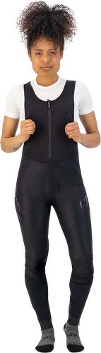 Rogelli-Cuissard Long Velo Avec Bretelless Avec Peau Deep Winter - Femme - Noir-3