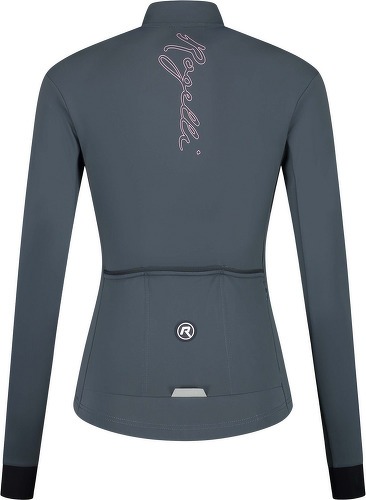 Rogelli-Maillot Manches Longues Velo Distance - Femme - Gris/Rose-1