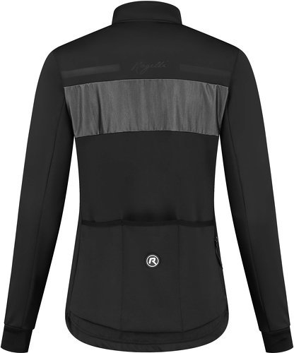 Rogelli-Veste Velo Manches Longues Hiver Attq - Femme - Gris/Noir-1