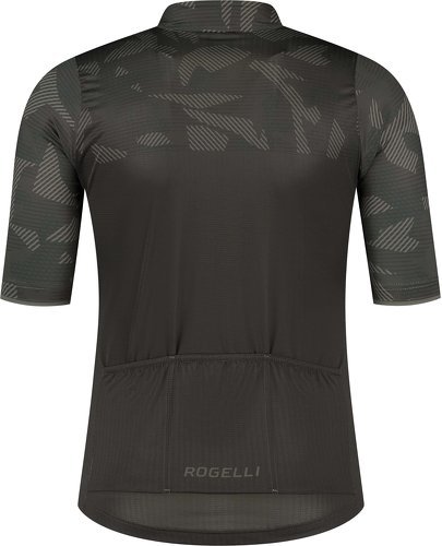 Rogelli-Maillot Manches Courtes Velo Camo - Homme - Vert militaire-1