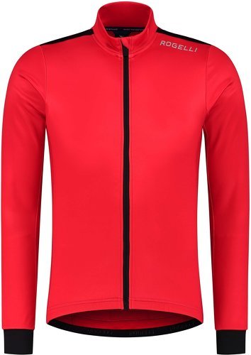 Rogelli-Maillot Manches Longues Velo Core - Homme - Rouge-image-1