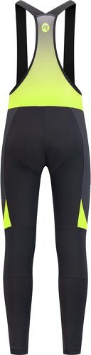 Rogelli-Cuissard Long Velo Avec Bretelless Avec Peau Fuse II - Homme - Noir/Jaune fluo-1