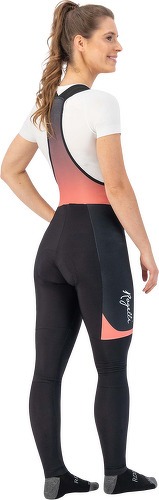 Rogelli-Cuissard Long Velo Avec Bretelless Avec Peau Select II - Femme - Coral/Noir-3