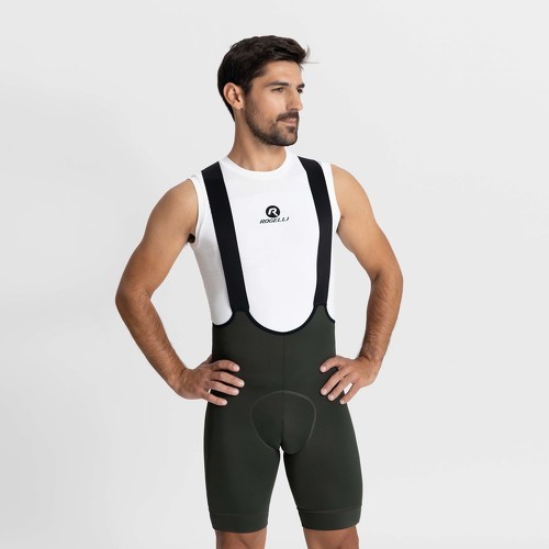 Rogelli-Cuissard Velo Avec Bretelless Ultracing 2.0 - Homme - Vert militaire-3